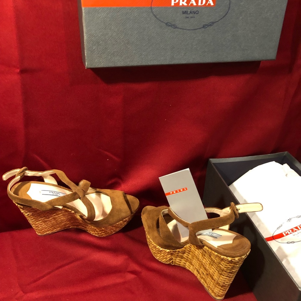 Genuine Prada verniceni soft argentino European